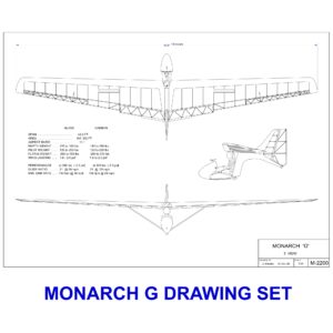 Monarch G Drawing Set - Complete PDF Bundle